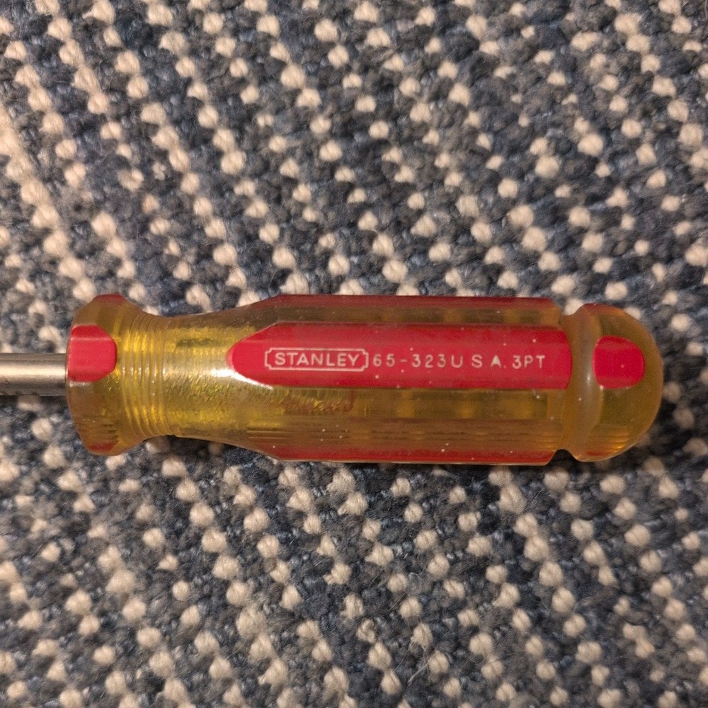 VINTAGE STANLEY # 65-323 P3 SCREWDRIVER