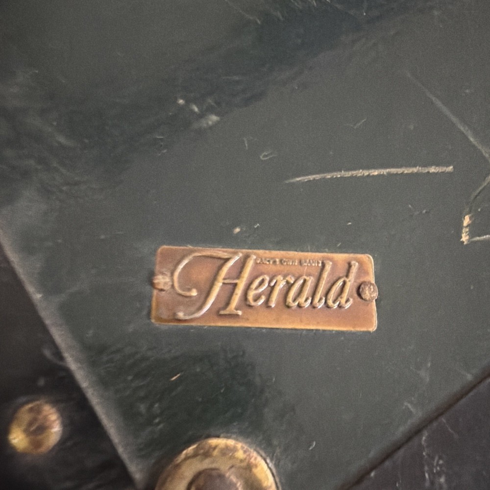 Vintage Herald Steamer Trunk