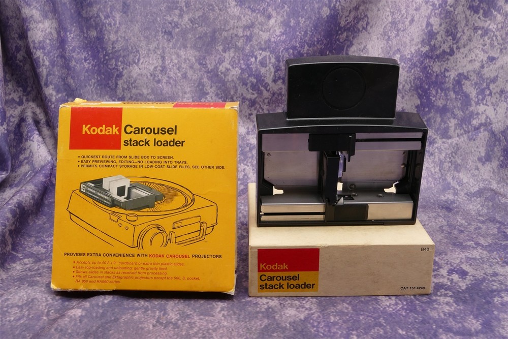 Kodak Carousel Stack Loader for 35mm Slides in the box