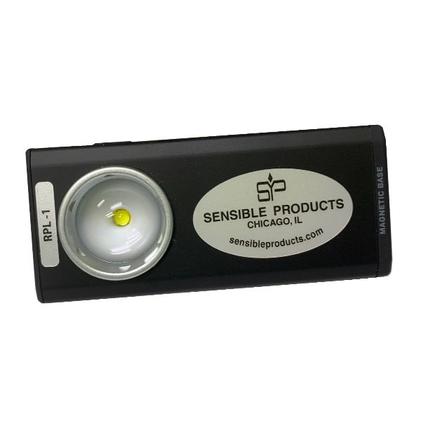 BLACK Rechargeable Pocket Light / Flashlight RPL1 RPL-1 Sensible Products