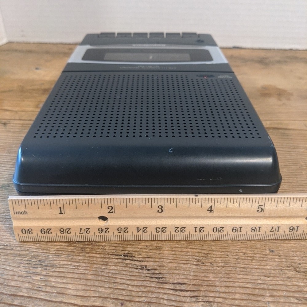 RadioShack Desktop Cassette Recorder Model CTR-111 In Box Great Condition Retro!