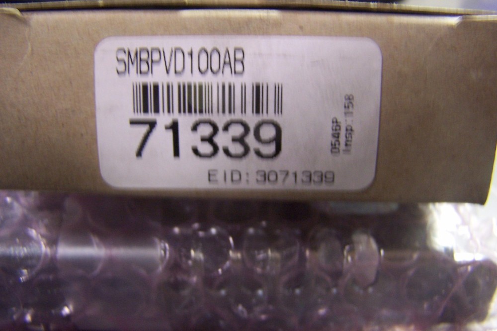 NEW BANNER PROTECTIVE BRACKET SMBPVD100AB