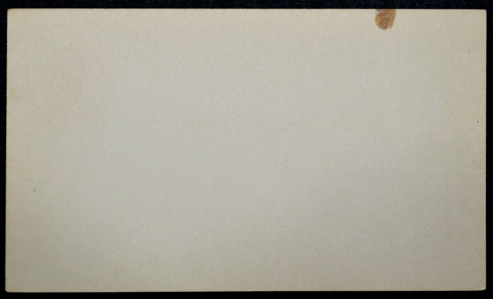 1918 US Sc. #UX30 postal card, mint, fair condition