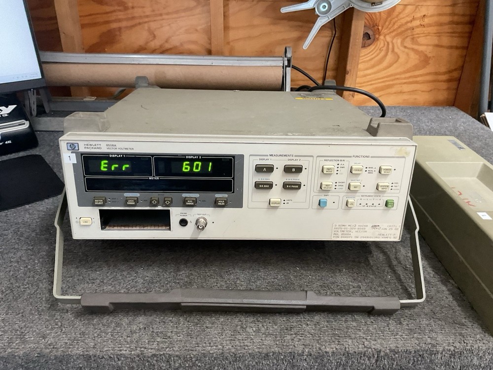 HP Hewlett Packard 8508A Vector Voltmeter