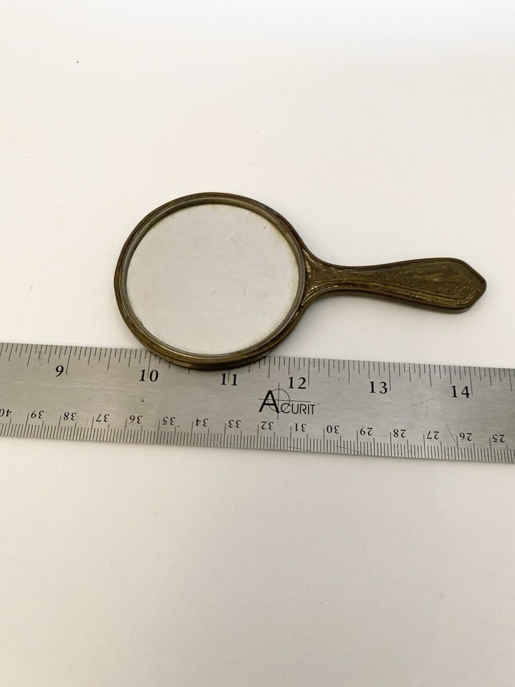 antique Edwardian-era handheld Mirror