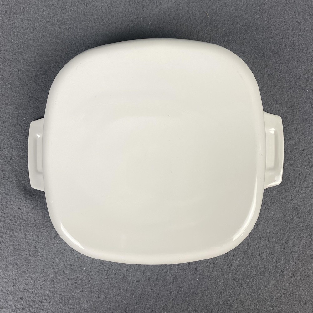 CorningWare Cornflower Blue Square 10" Baking Dish White Ceramic Pan Casserole