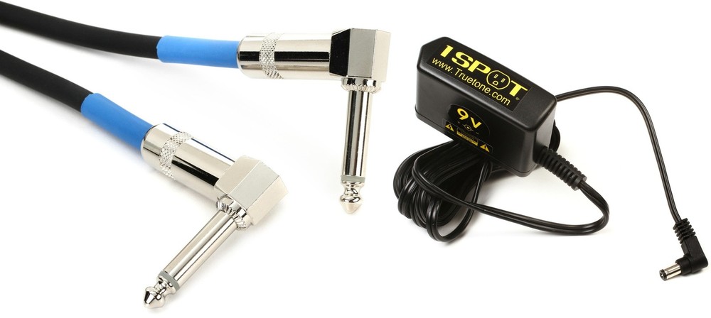 Truetone 1 SPOT Slim 9V DC Adapter + Pro Co EGLLSS-10 Value Bundle