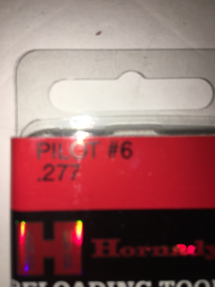 HORNADY Reloading Tools Pilot #6 (.277) #390948