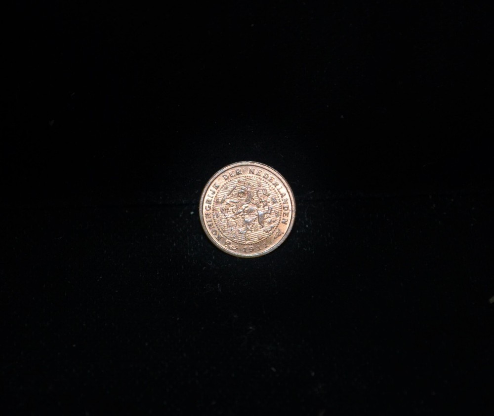 1911 Netherlands 1/2 Cent KM 138 #CR10267