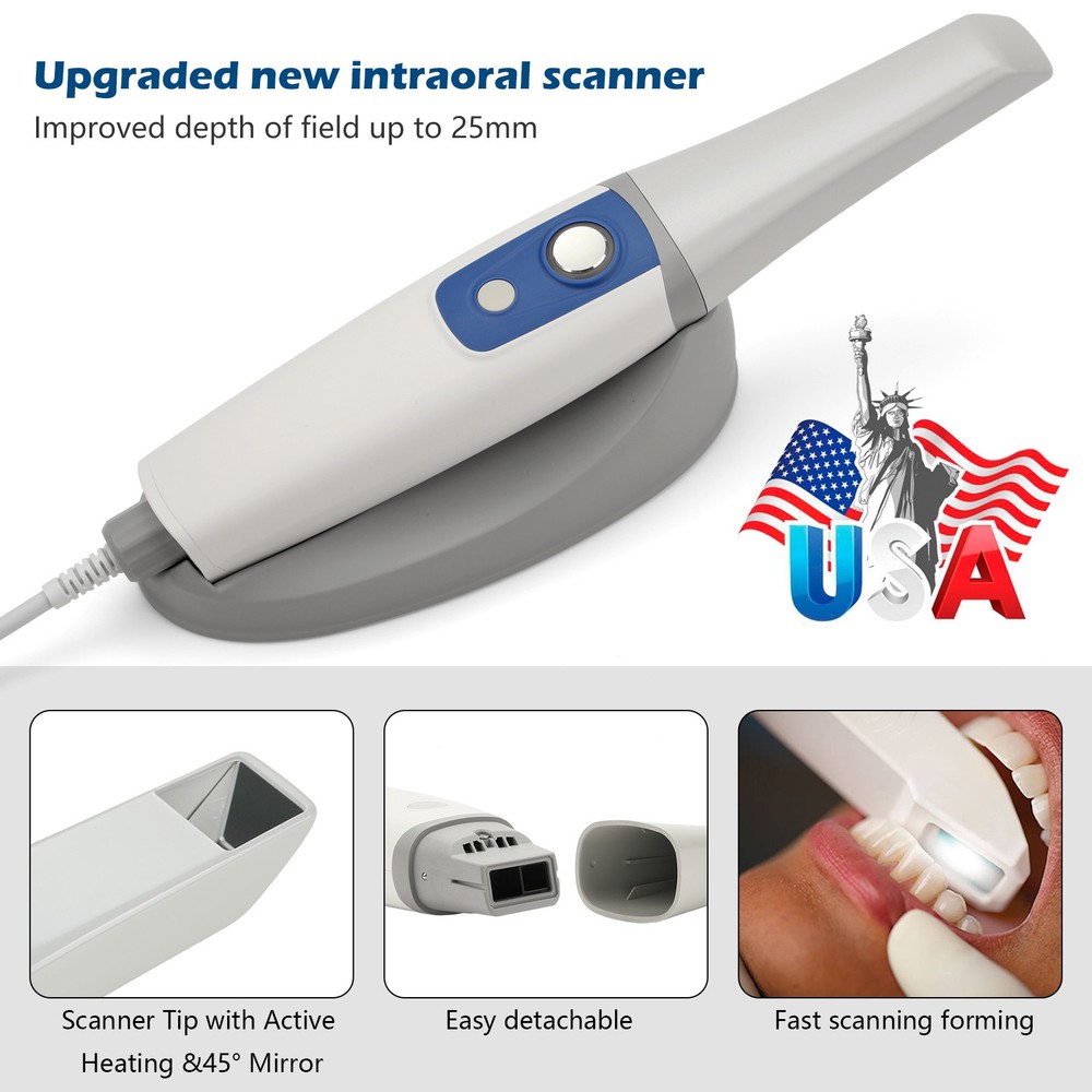 Free AI Scan Scanning Software Dental Digital System Scanner Fast Scan 30s