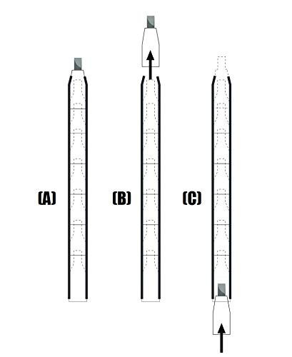 Swanson Tool Co CP216 AlwaysSharp Refillable 1 Count (Pack of 1), Blue