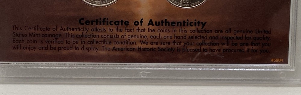 Colorized Lighthouse State Quarter Coin Collection