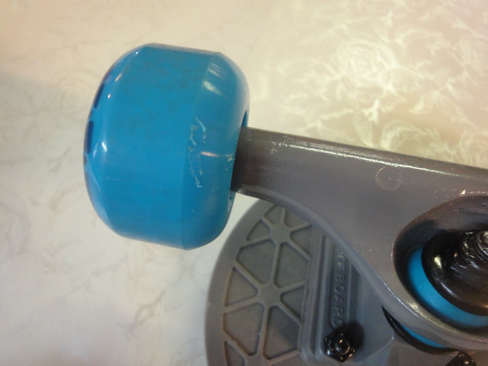 morfboard interchangeable skateboard WHEELS ONLY blue gray