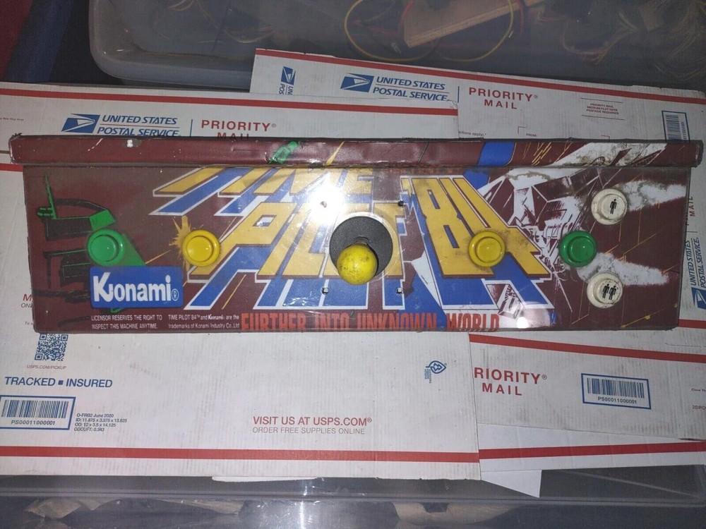 time pilot arcade control panel #115