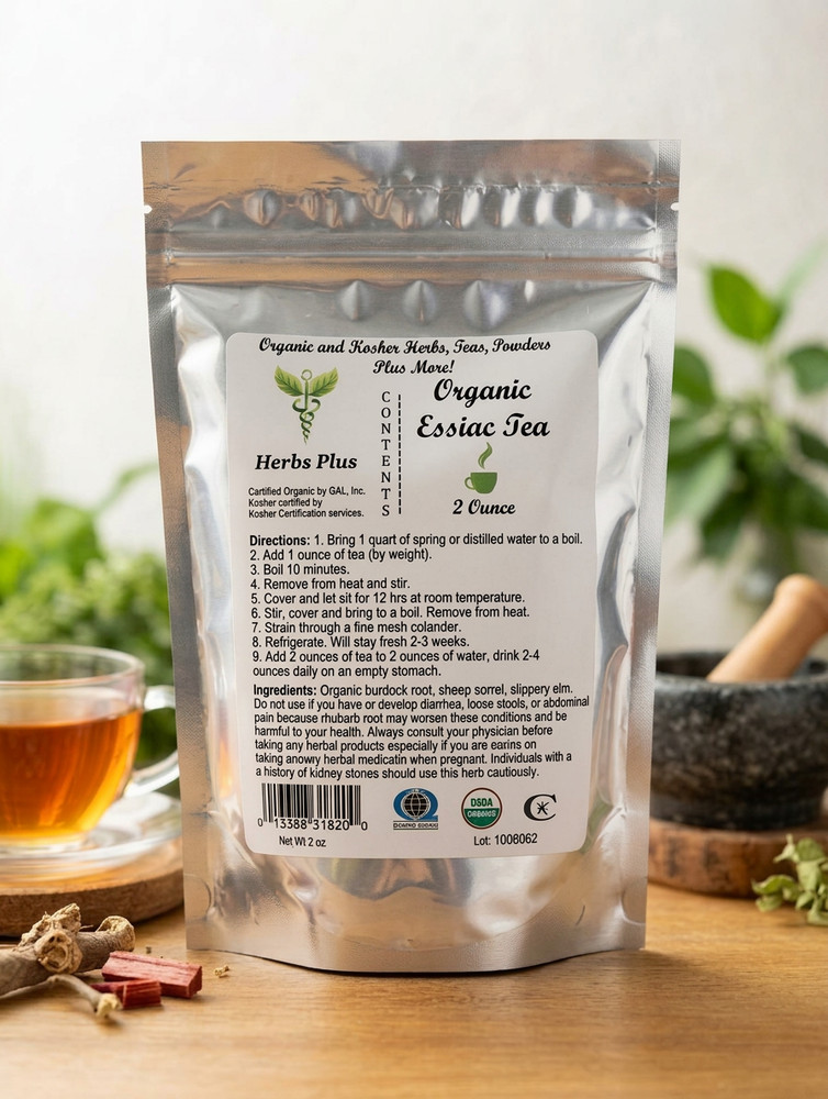 Essiac Tea with Sheep Sorrel 25% Root 2 Ounce