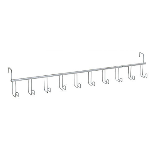 Equiessentials Wire 10Hook Bridle Rack Silver