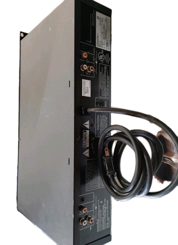 Denon DN-D4000 Dual Door Media Player Bundle - Functional with Minor Issues .