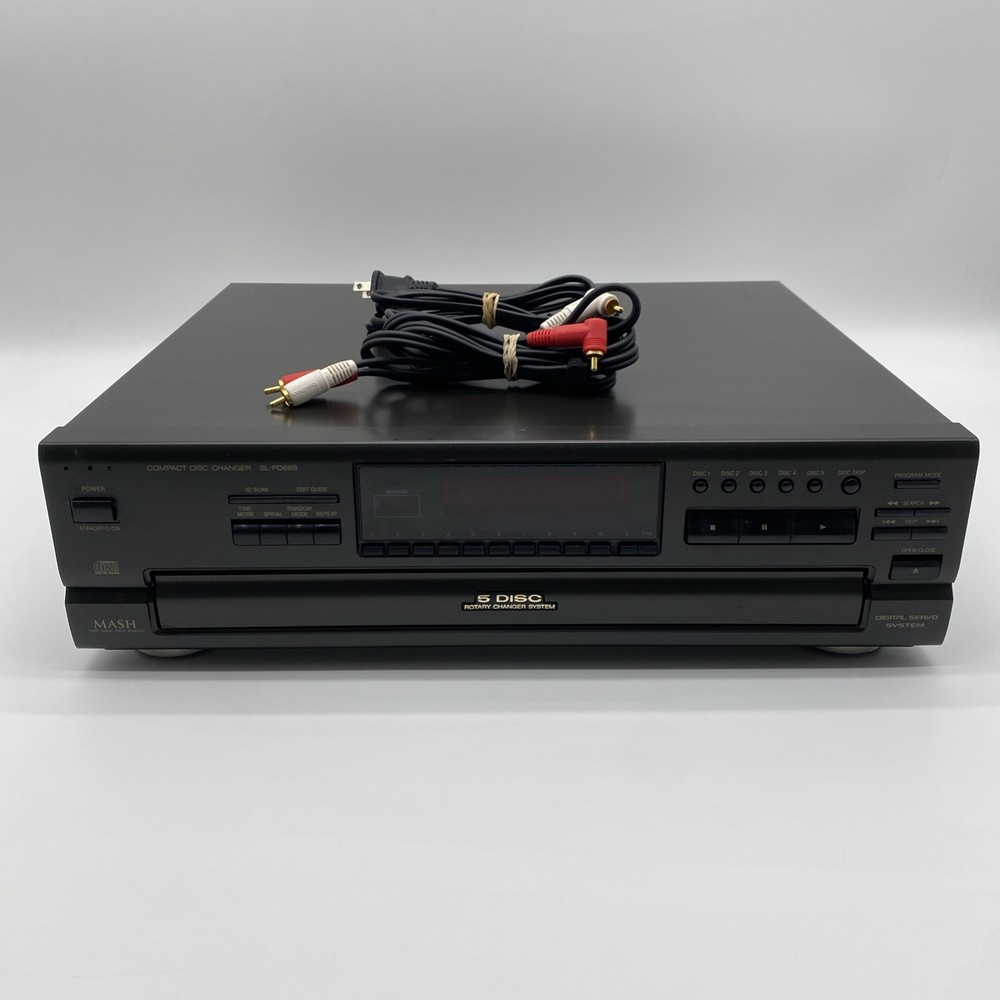 Technics Compact 5 Disc Rotary Changer  System SL-PD888 No Remote Fully Tested