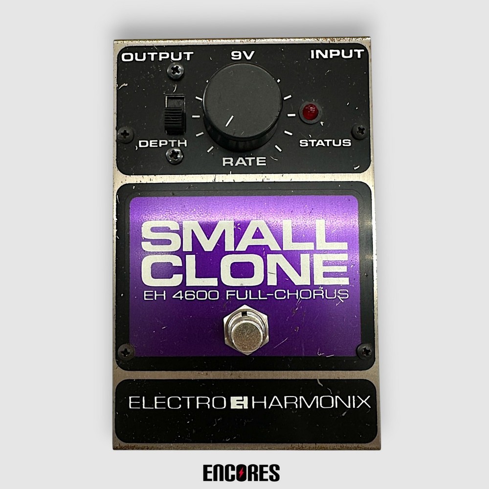 Electro-Harmonix Small Clone Analog Chorus Guitar Pedal Used