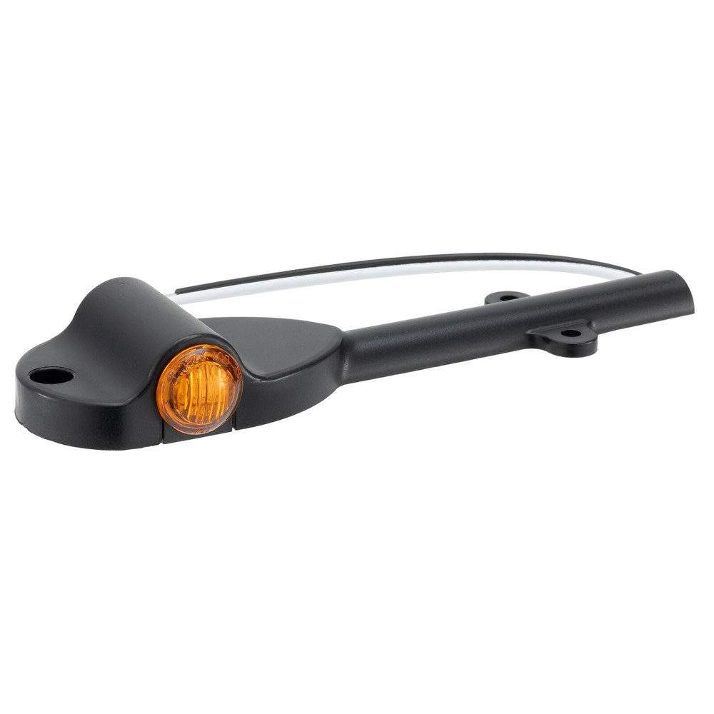 RecPro Trailer Left & Right Fender Light Set | 3/4" Dual LED | Red & Amber