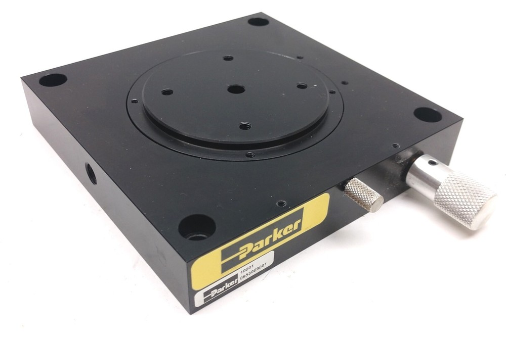 Parker 10001 Rotary Positioner Stage, Range: 360°, Diameter: 2.75" *No Scale*