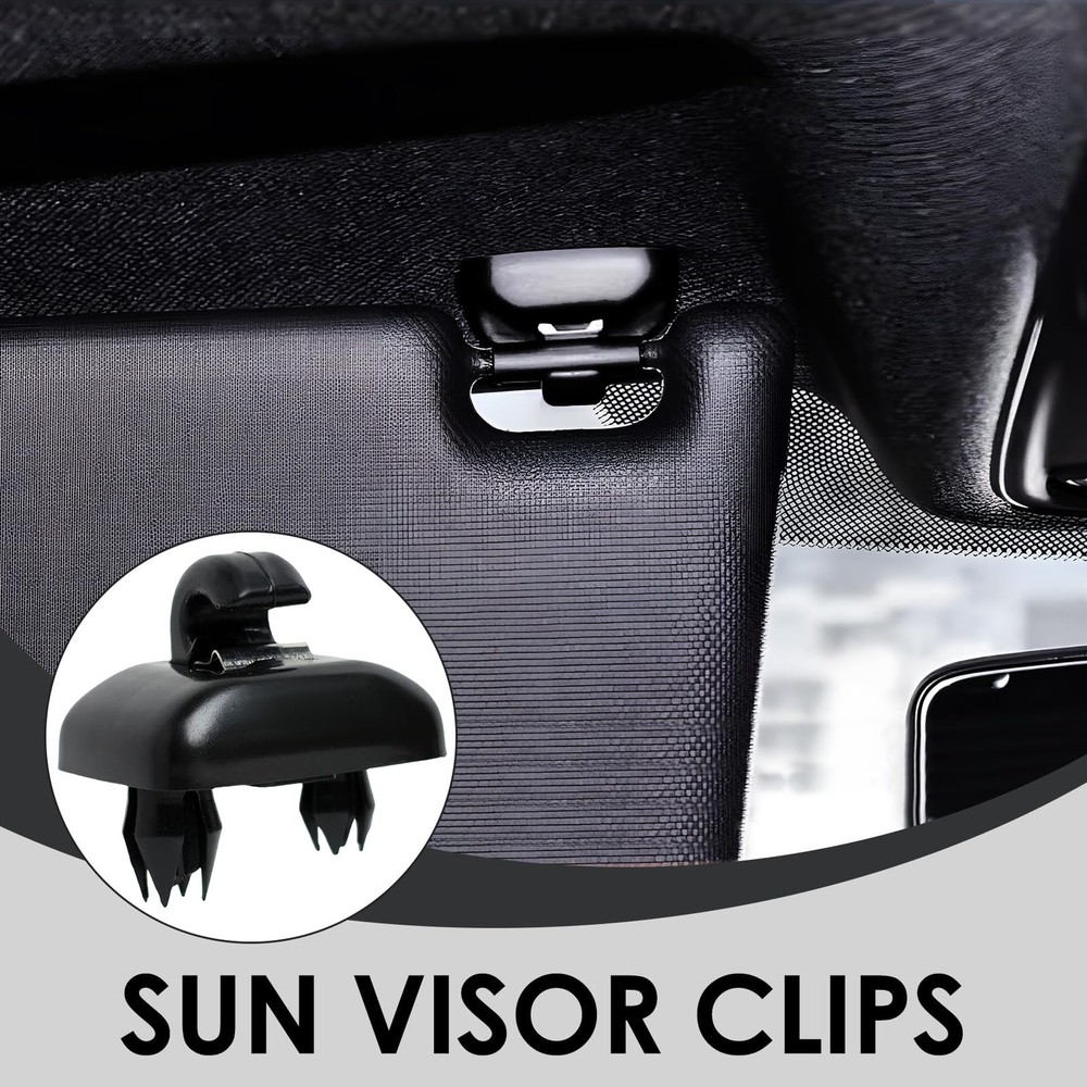 2015 Q5 Sun Visor Clip Replacement Compatible with Audi, Sunvisor Inner Clips...