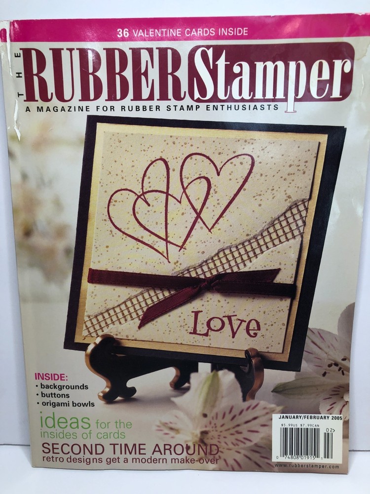 THE RUBBER STAMPER Magazine 2005 - Full Year - 8 Issues
