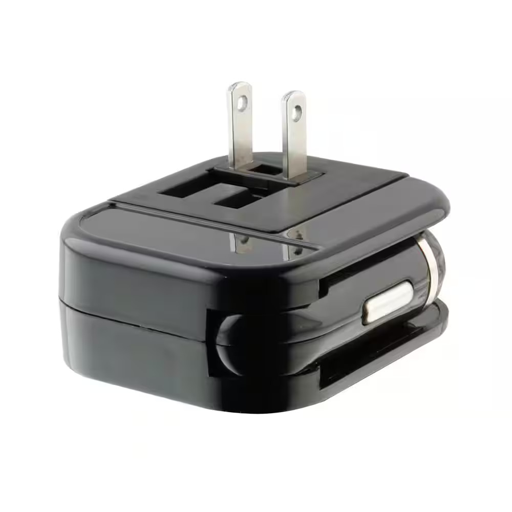 Dual USB Wall and Car Charger