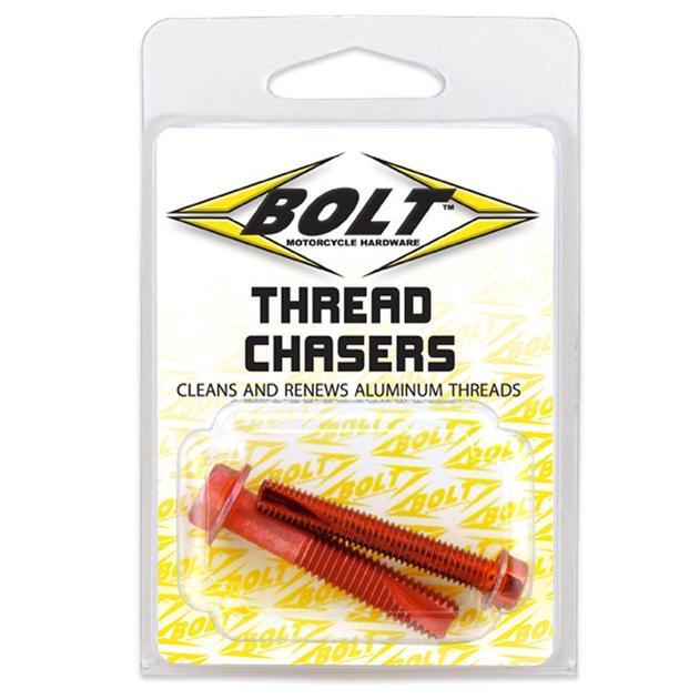 Bolt Motorcycle Hardware Thread Chaser Kit for M6 & M8 Size Threads