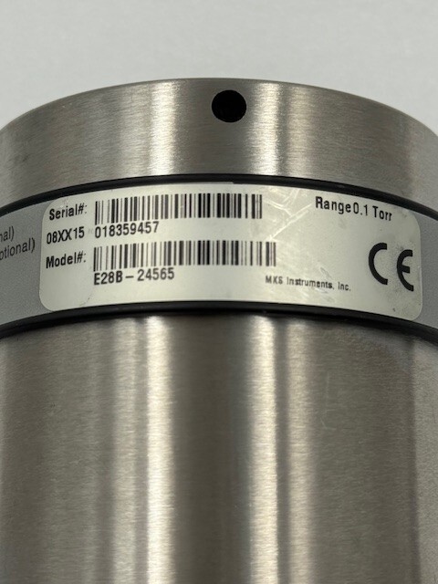 MKS Instruments E28B-24565 Range 0.1 Torr Baratron Etch Manometer Used