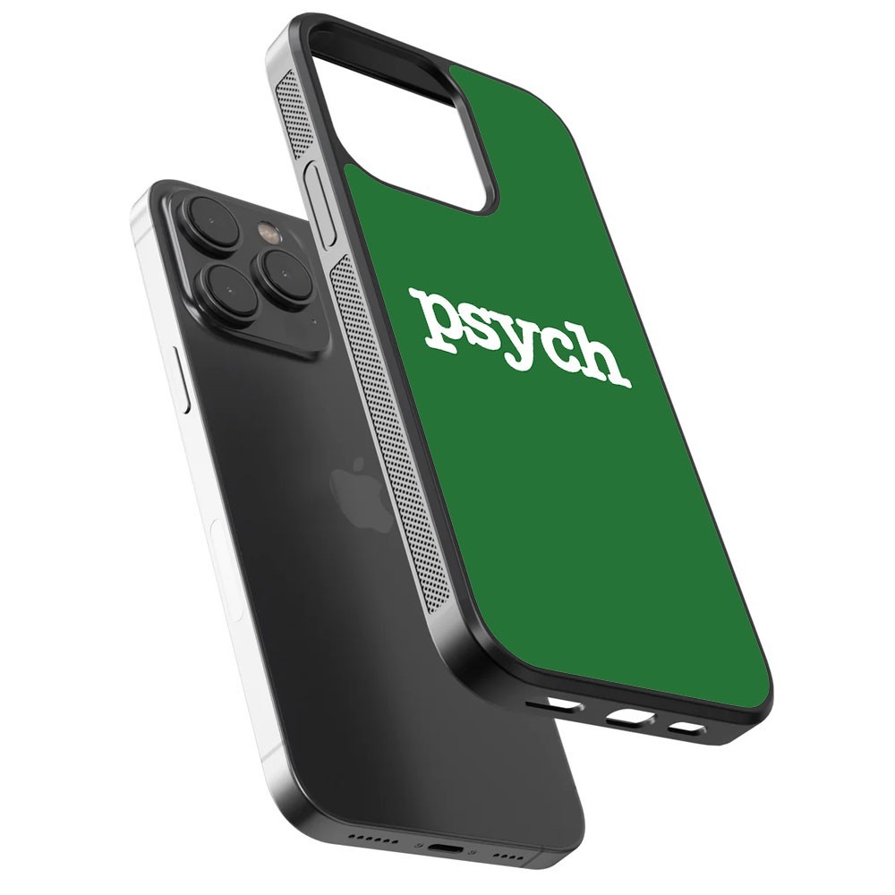 Psych Logo Premium Soft Rubber iPhone Case