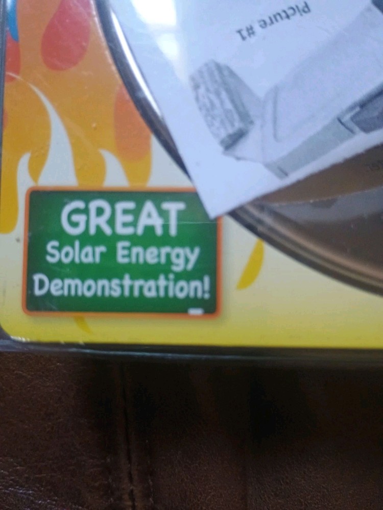 Solar Fire Starter Lighter & Survival Tool! Brand New In Package!