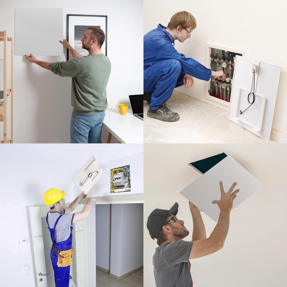 Durable Spring-Fit Access Panel 14"x14" - 16"x16" for Seamless Decor Integration