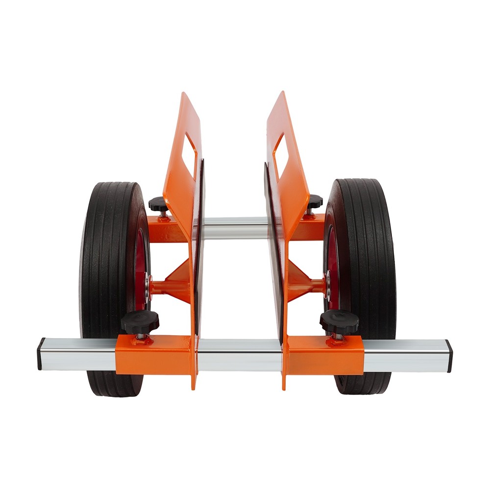 10'' Solid Wheels Heavy Duty Panel Dolly Slab Dolly w/ Handles Capacity 1100lbs