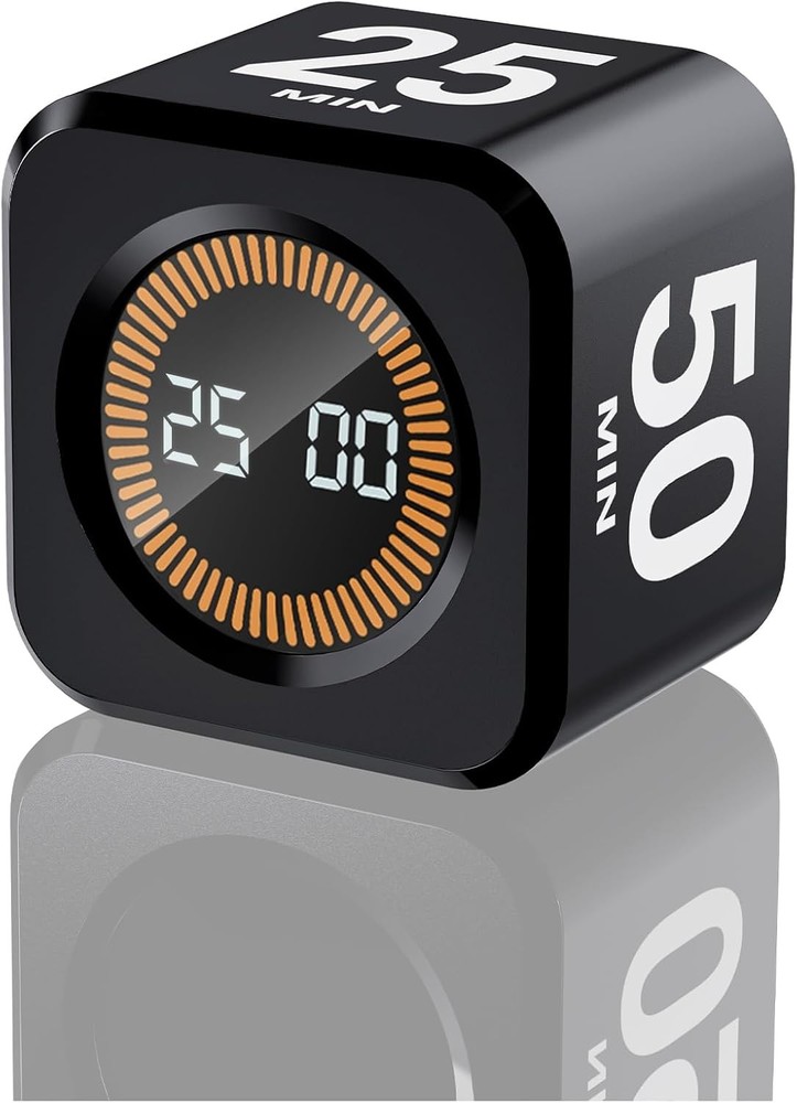 EooCoo Pomodoro Timer Cube, Cool Stuff Gadgets, Visual Timer with Gravity, Count