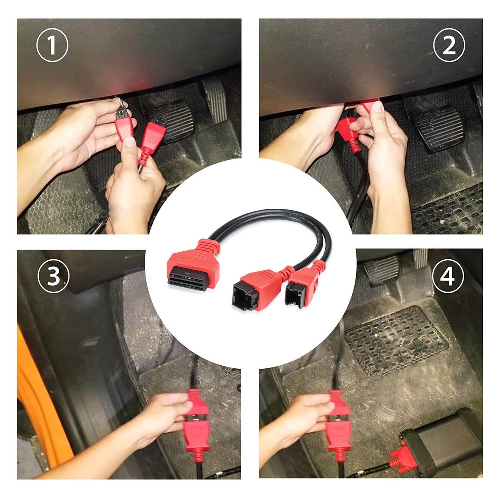 FCA 12+8 Universal Adapter Cable bypass for Chrysler's Security Gateway Module