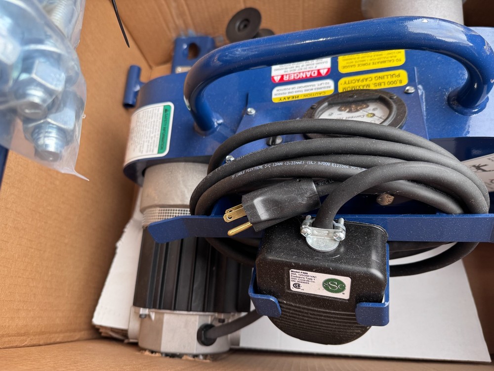 NEW - Current Tools Model 88 Cable Puller - 8845 Cable Pulling Package w/ Mount