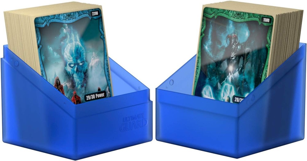Ultimate Guard Boulder Deck Case 100+ Standard Size Sapphire Sapphire Standard S