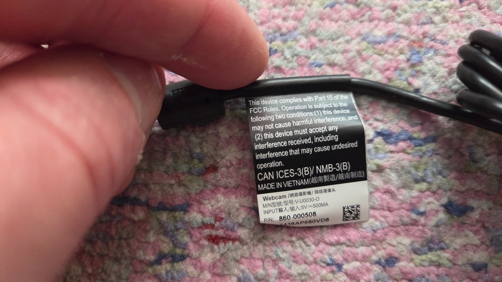 Logitech Webcam C925e, New without Box