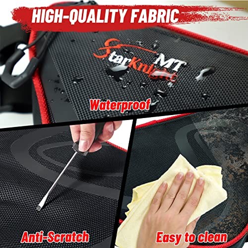 2 Pcs Roll Bar Bag, Water Resistant Universal UTV Bag Triangle Storage for
