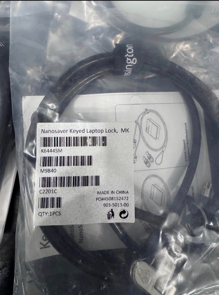 NANO SAVER KEYED LAPTOP LOCK