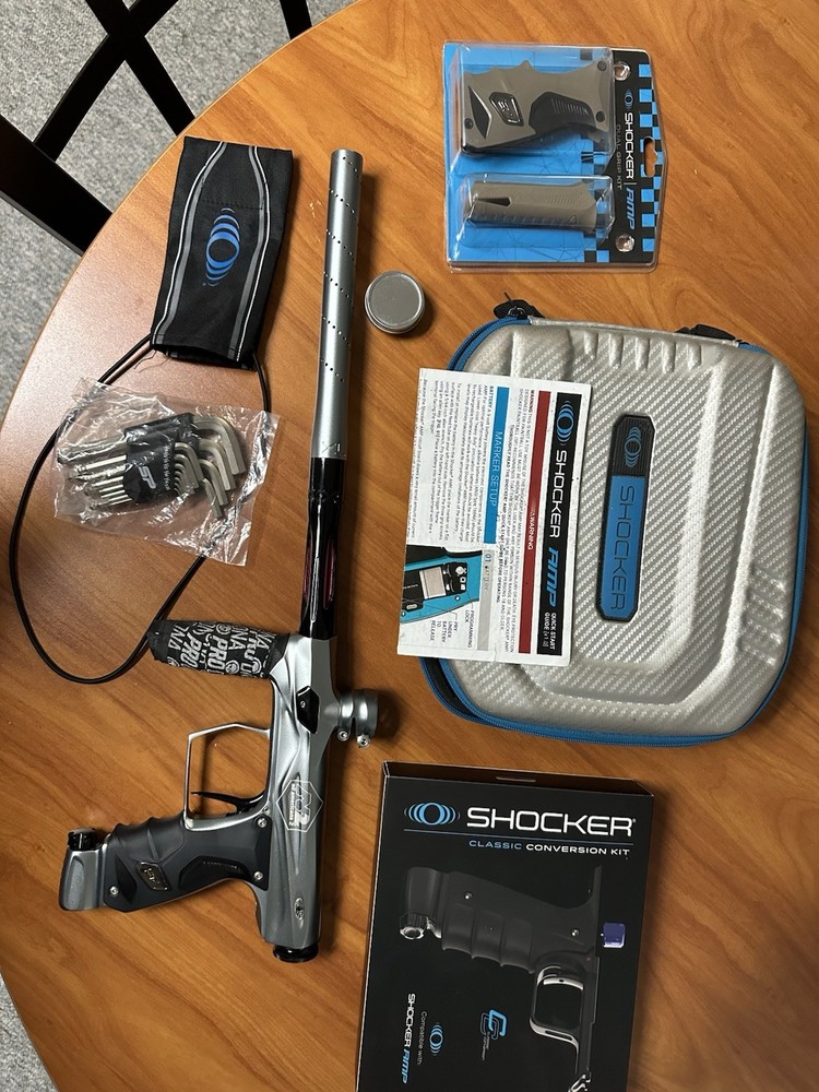 shocker amp paintball gun