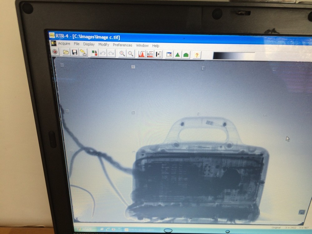 SAIC RTR4 Portable Digital X-Ray Wired Imaging System Laptop PC Image Controller