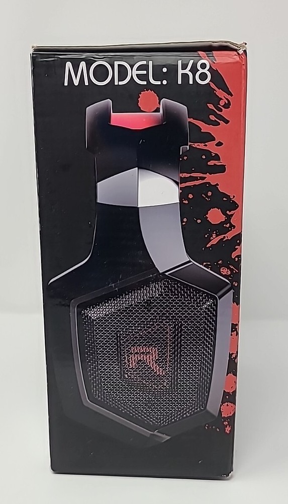 K8 High Performance Professional Gaming Headset With Dynamic Speaker Open Box