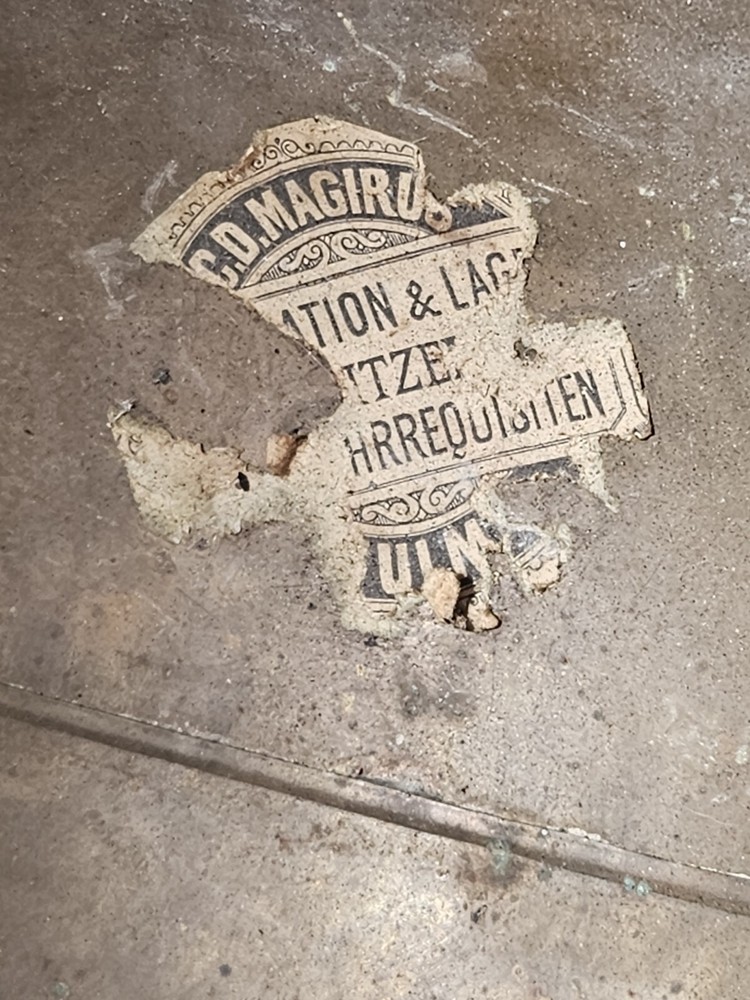 Authentic Victorian Brass French Firemans's Helmet Front Emblem