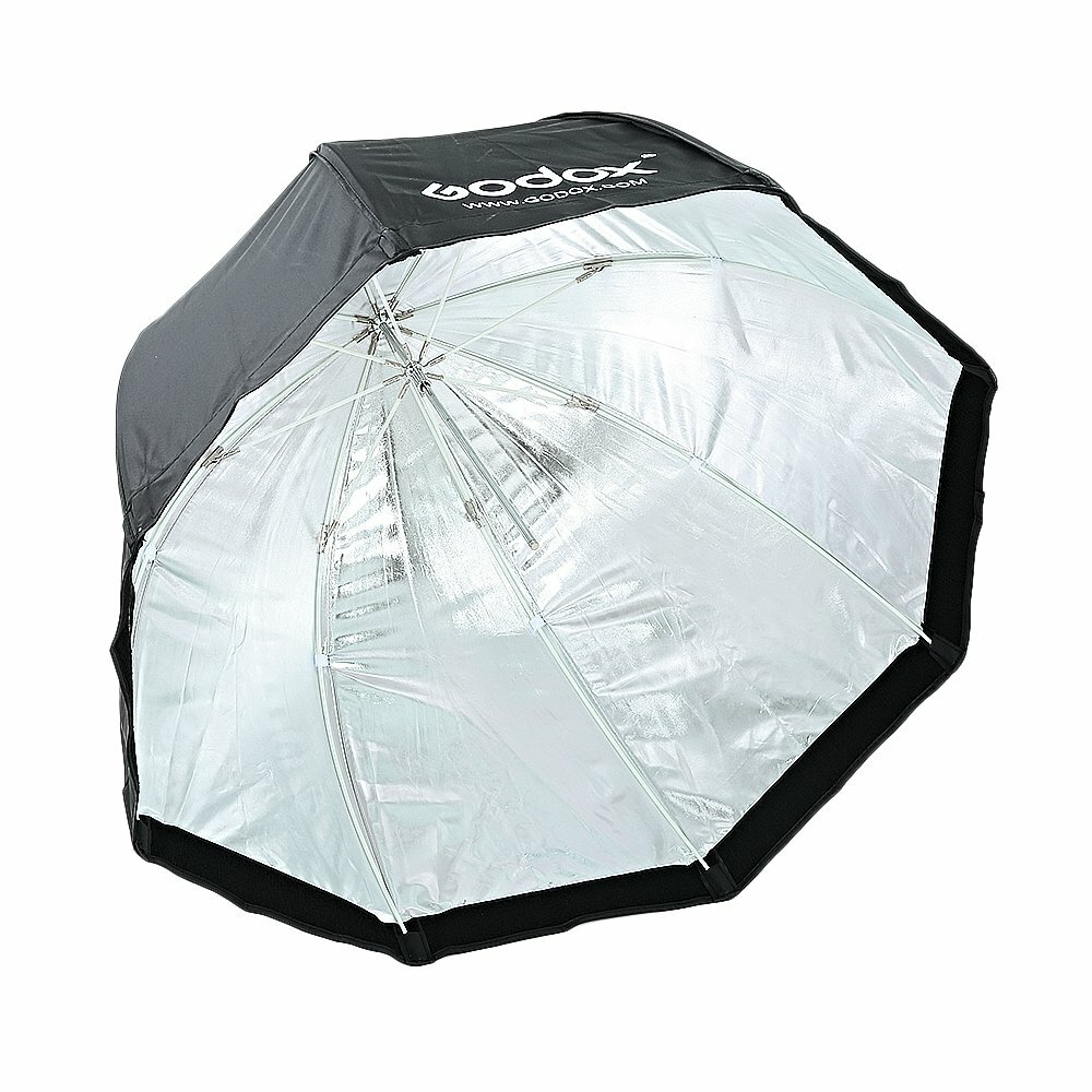 US 2X Godox 32" 80cm Octagon Umbrella Softbox Studio Strobe Head Diffuser