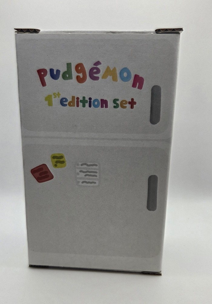 Pudgemon Fridge Bundle - 1st Edition Set Includes 4 Pudgemon Packs