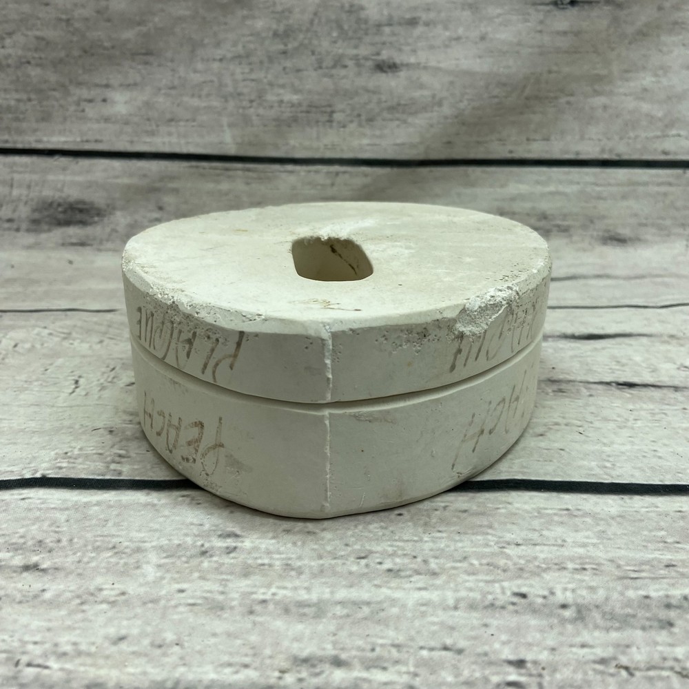 Ceramic Casting Mold Fruit Peach Plaque #R-524
