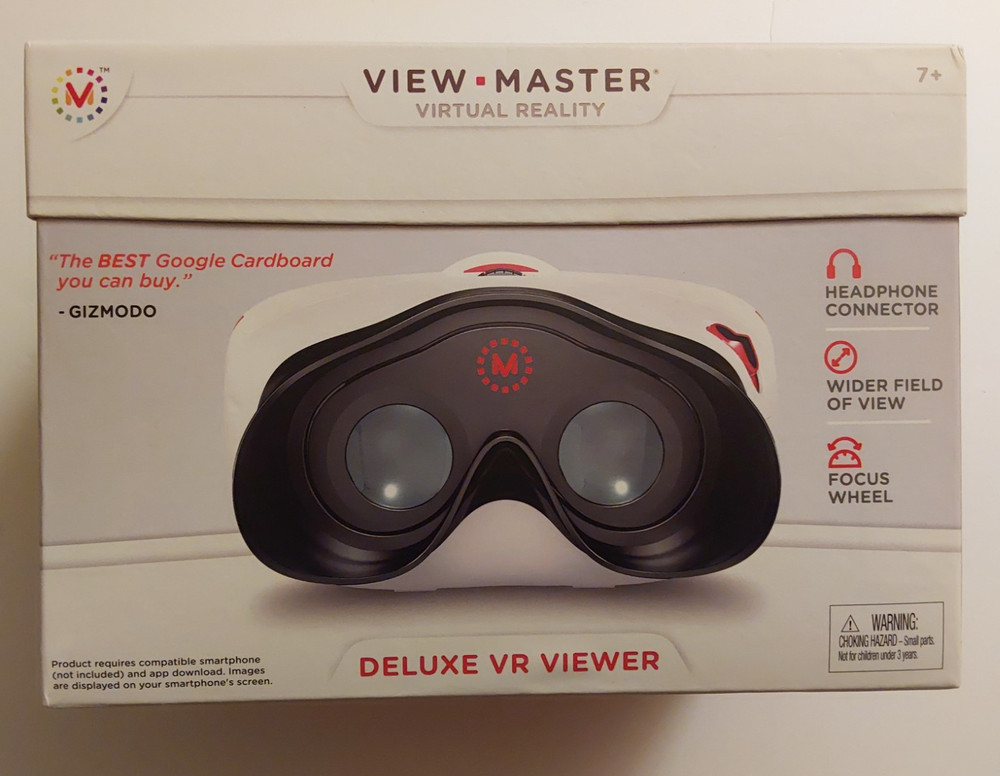 View Master Deluxe Virtual Reality VR Viewer Model DTH61 Start up kit