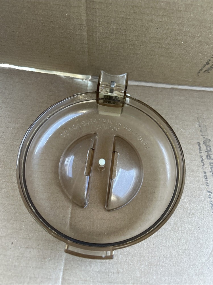 West Bend High Performance Food Processor Model 6500 Work Bowl Lid Part